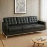 Kunstlederen Gestoffeerde Sofa - 3 zits - Konel image 7