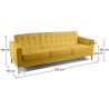 Kunstlederen Gestoffeerde Sofa - 3 zits - Konel image 7