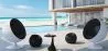 Ball Design Fauteuil - Gestoffeerd in Kunstleer - Batton image 7