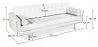 3-zitsbank - Gestoffeerd in kunstleer - Objective image 7