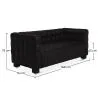 Kunstlederen Gestoffeerde Sofa - 2 zits - Nubus image 7