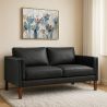 Lederen Gestoffeerde Sofa - 2 zits - Mordecai image 7