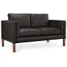 Lederen Gestoffeerde Sofa - 2 zits - Mordecai image 7