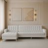 Design Chaise Lounge - Bekleed met kunstleer - Nova image 7