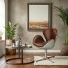 Fauteuil met armleuningen - Aviator Stijl - Leer & Metaal - Aviator image 7