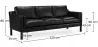 Sofa Gestoffeerd in Leder - 3 zits - Menache image 7