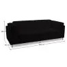 Kunstleer beklede sofa - 2 zits - Cawa image 7