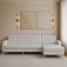 Design Chaise Lounge - Bekleed in leer - Sama image 7