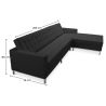 Design Chaise Lounge - Bekleed in leer - Sama image 7