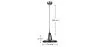 Plafondlamp - Hanglamp Chroom Metaal - Blake image 7