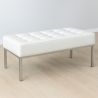Design Bank - 2 zits - Bekleed met kunstleer - Konel image 7