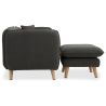 Linnen gestoffeerde chaise lounge - Scandinavische stijl - Vriga image 7