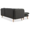 Linnen gestoffeerde chaise lounge - Scandinavische stijl - Vriga image 7