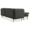 Linnen gestoffeerde chaise lounge - Scandinavische stijl - Vriga image 7