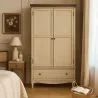 Country Chic Kledingkast - Gewaxed Hout image 7