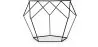 Ronde verstelbare bijzettafel - industrieel ontwerp - metaal - Diamond image 7