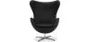 Fauteuil met armleuningen - Bekleed met lakleer - Egg Design - Brave - Eny image 7