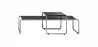 Set van 2 Stapelbare Salontafels - Hout & Staal - Lacky image 7