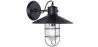 Zwarte Wandlamp - Vintage Design - Garn image 7