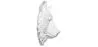 Wanddecoratie - Witte Berenkop - Uka image 7