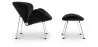 Design Fauteuil met Voetenbankje - Bekleed - Chunk image 7