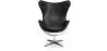 Design Fauteuil met Armleggers - Ei Ontwerp - Leer en Metaal - Cocoon image 7