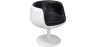 Silla de Salón - Silla de Diseño Blanca - Tapizada en Cuero - Geneva image 7