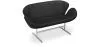 Gebogen Sofa - Gestoffeerd in Leer - 2 zits - Svin image 7
