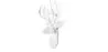 Wanddecoratie - Wit Elandenhoofd - Uka image 7