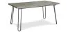 Rechthoekige eettafel - Industrieel - Hout & Metaal - 150cm - Hairpin image 9