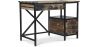 Houten bureau met laden - Industrieel ontwerp - Nashville image 9