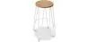 Ronde Kruk - Industrieel Ontwerp - Hout & Metaal - 66cm - Hairpin image 9