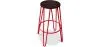 Ronde Kruk - Industrieel Ontwerp - Hout & Metaal - 66cm - Hairpin image 9