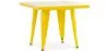 Vierkante Kindertafel - Industrieel - Metaal - 60cm - Stylix image 9