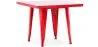 Vierkante Kindertafel - Industrieel - Metaal - 60cm - Stylix image 9