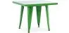 Vierkante Kindertafel - Industrieel - Metaal - 60cm - Stylix image 9