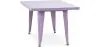 Vierkante Kindertafel - Industrieel - Metaal - 60cm - Stylix image 9