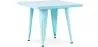 Vierkante Kindertafel - Industrieel - Metaal - 60cm - Stylix image 9