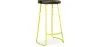 Barkruk - Industrieel Ontwerp - Hout & Metaal - 76 cm - Aiyana image 9