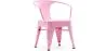 Kinderstoel met armleuningen - Kinderstoel Industrieel Ontwerp - Staal - Stylix image 9
