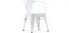 Kinderstoel met armleuningen - Kinderstoel Industrieel Ontwerp - Staal - Stylix image 9
