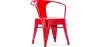 Kinderstoel met armleuningen - Kinderstoel Industrieel Ontwerp - Staal - Stylix image 9