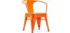 Kinderstoel met armleuningen - Kinderstoel Industrieel Ontwerp - Staal - Stylix image 9