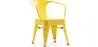 Kinderstoel met armleuningen - Kinderstoel Industrieel Ontwerp - Staal - Stylix image 9