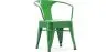 Kinderstoel met armleuningen - Kinderstoel Industrieel Ontwerp - Staal - Stylix image 9