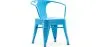 Kinderstoel met armleuningen - Kinderstoel Industrieel Ontwerp - Staal - Stylix image 9