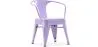 Kinderstoel met armleuningen - Kinderstoel Industrieel Ontwerp - Staal - Stylix image 9