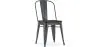 Eetkamerstoel - Industrieel ontwerp - Hout en staal - Stylix image 9