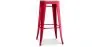 Barkruk - Industrieel Ontwerp - Staal & Hout - 76cm - Stylix image 9
