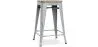 Barkruk industrieel ontwerp - hout & staal - 61cm - Stylix image 9